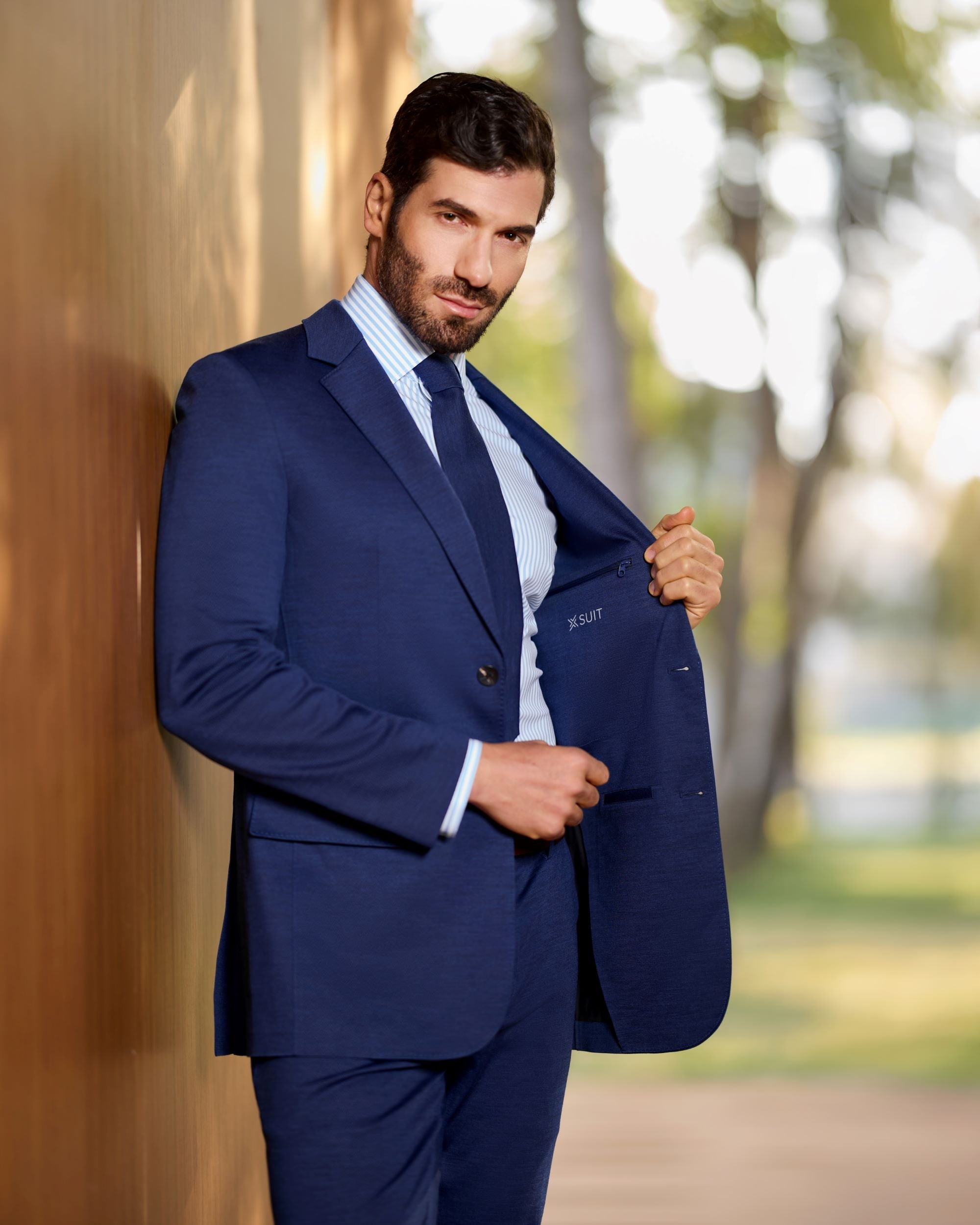 How to Wear a Mid-Blue Suit The Right Way