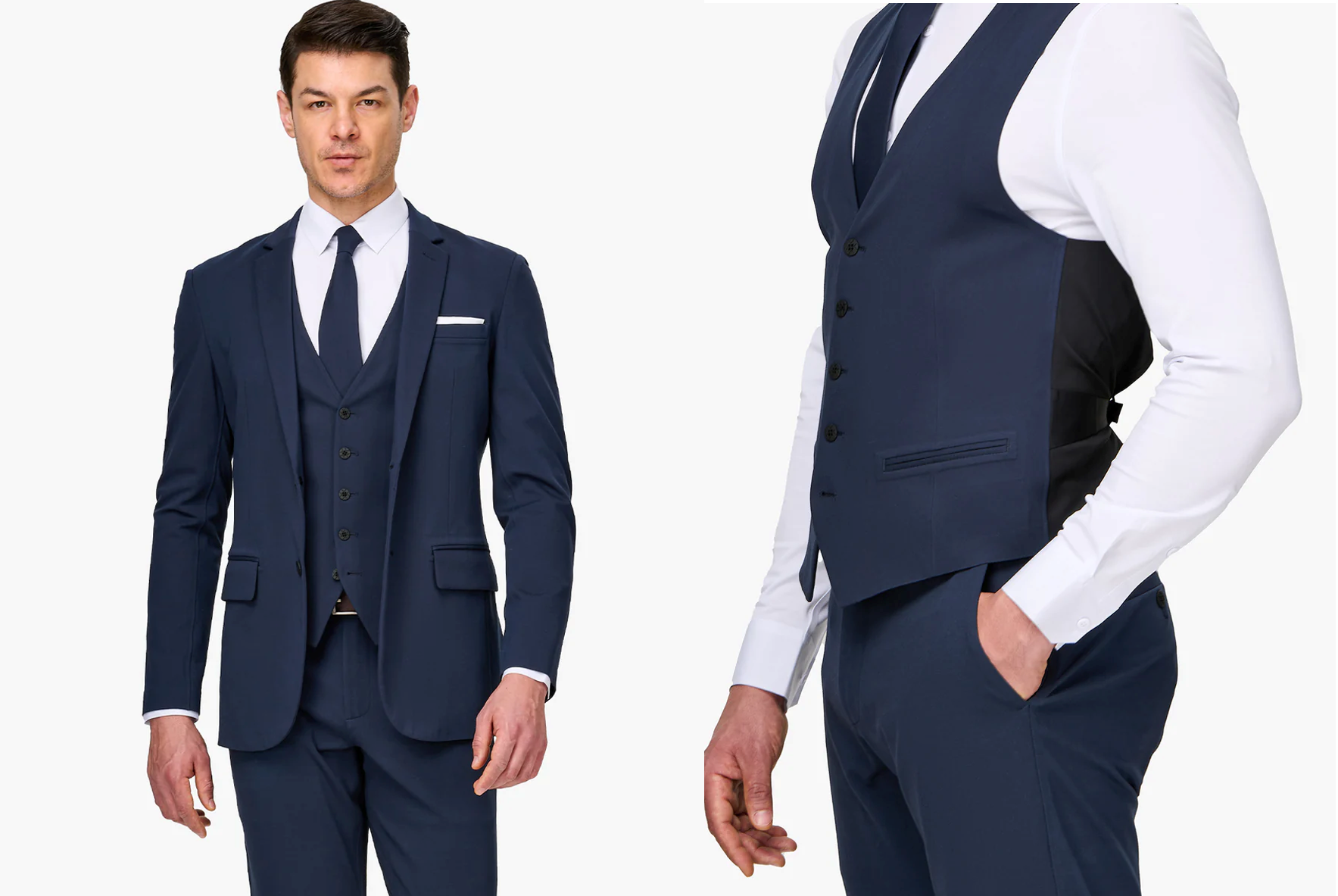 Three piece 2025 suit vest