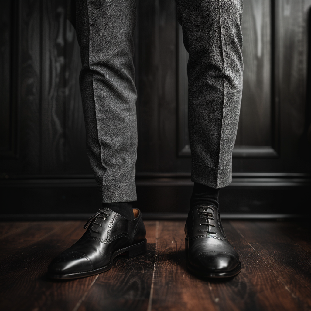 Grey dress shoes outfit clearance