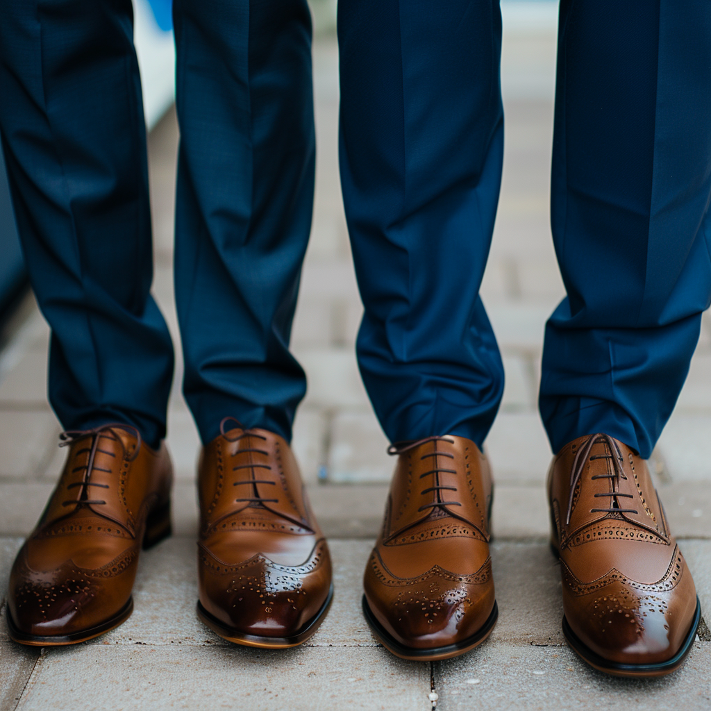 Shops dark navy suit shoes