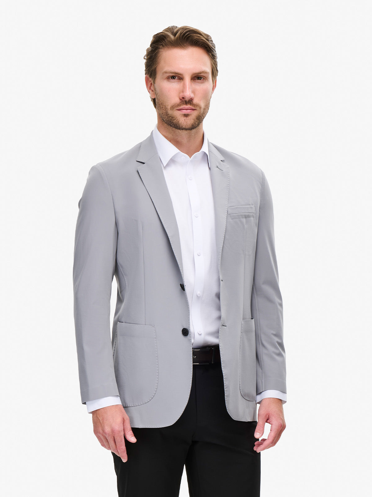 xJacket Air - Grey  Ultra Lightweight Men's Suit Jacket