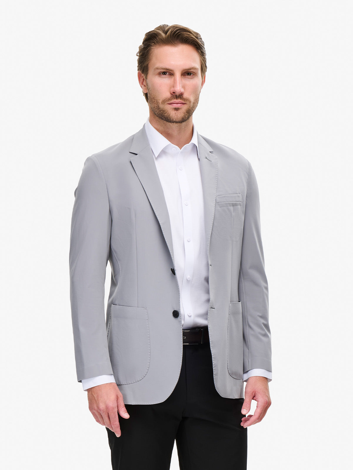 xJacket Air Grey Ultra Lightweight Men's Suit Jacket