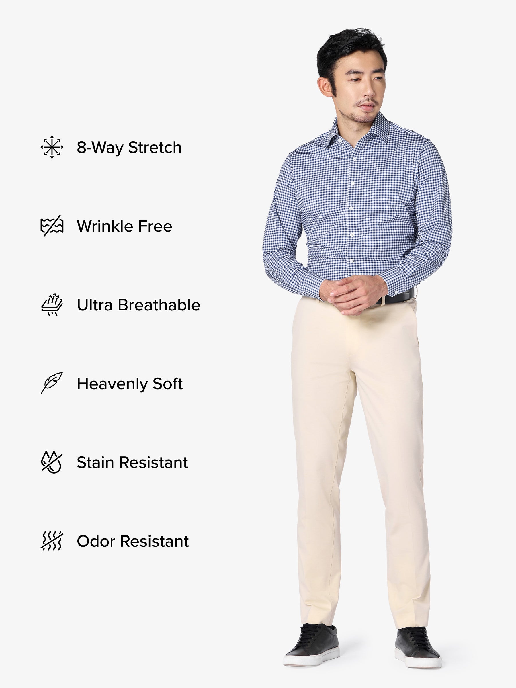 xShirt 5.0 - Blue Gingham