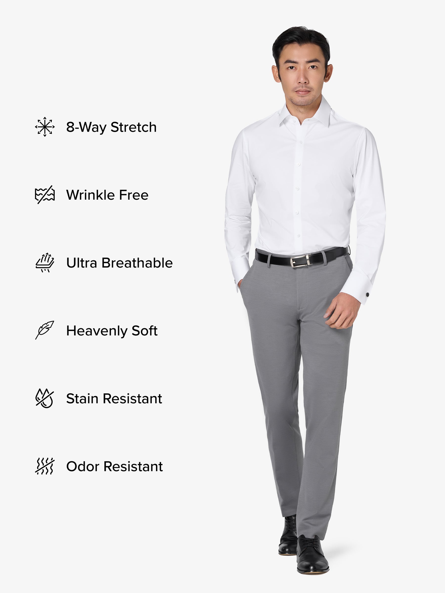xShirt 5.0 French Cuff - White