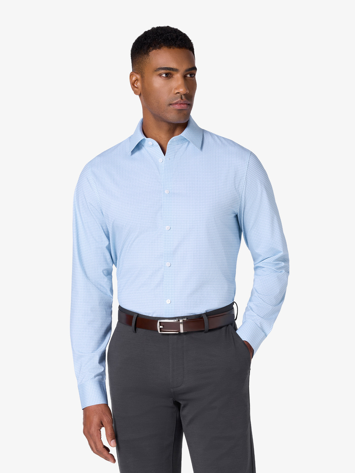 xShirt 5.0 - Light Blue Check