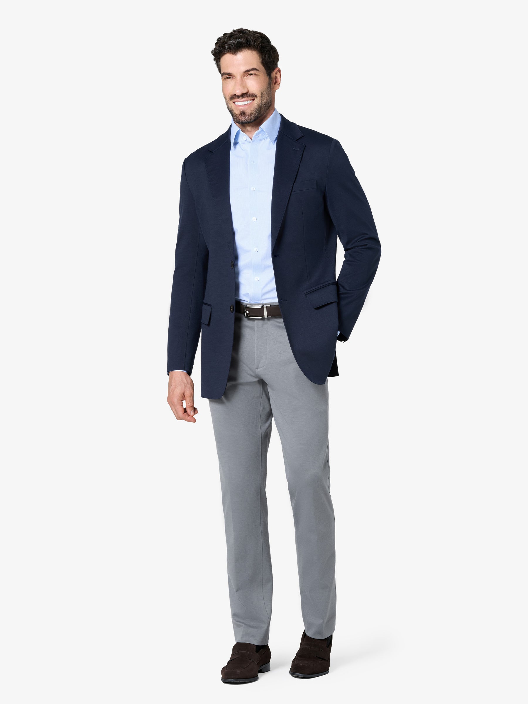 xShirt 5.0 - Light Blue Mini Check