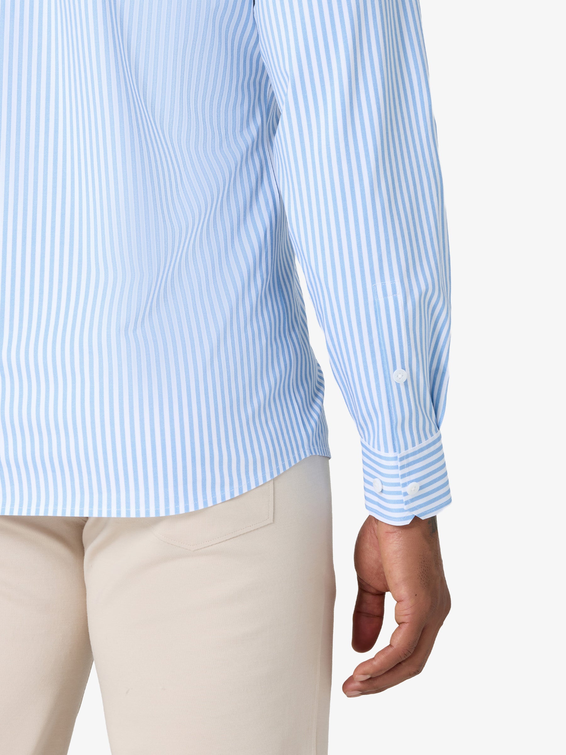 xShirt 5.0 Oxford - Light Blue Stripe