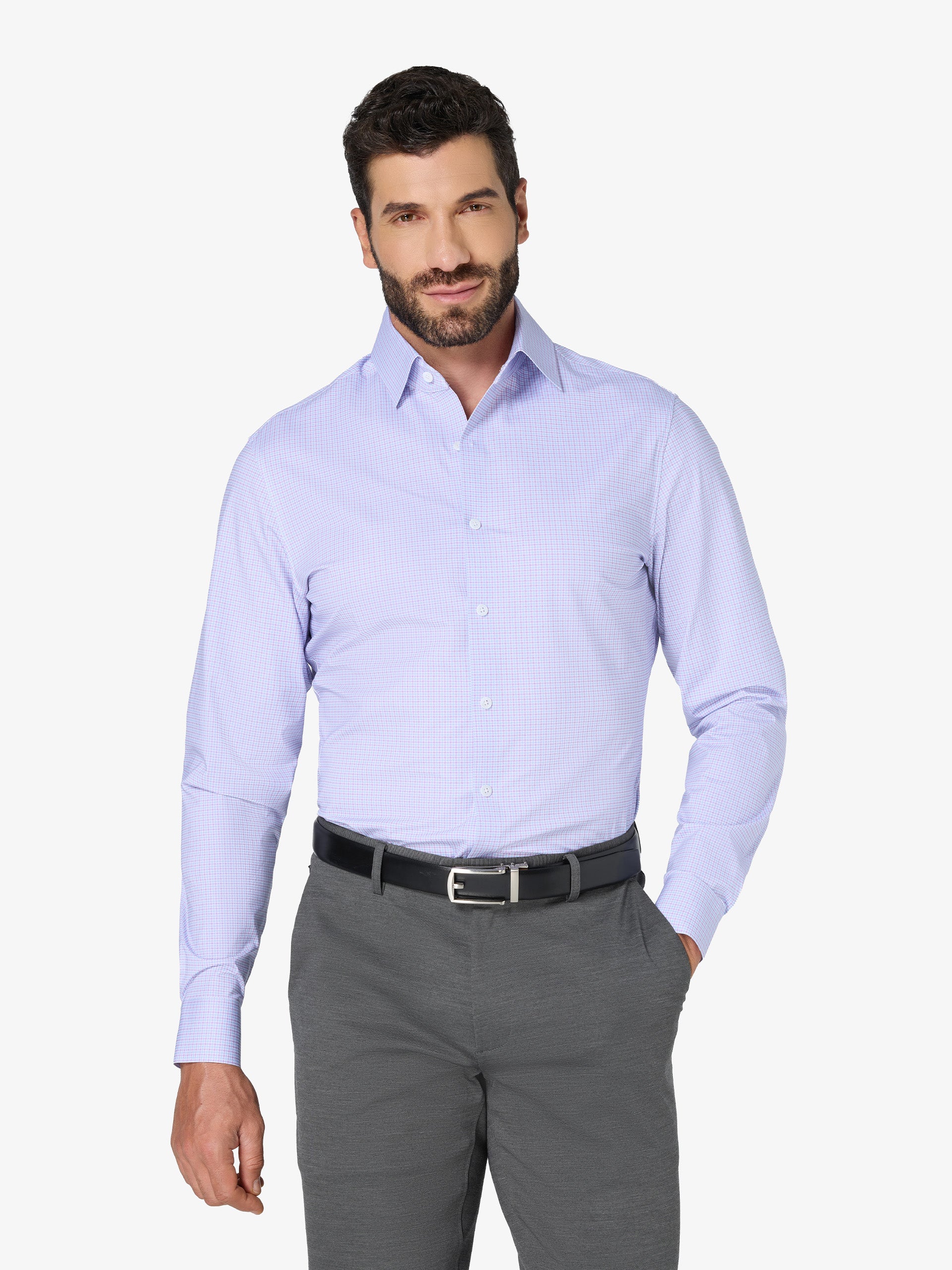 xShirt 5.0 - Purple Check
