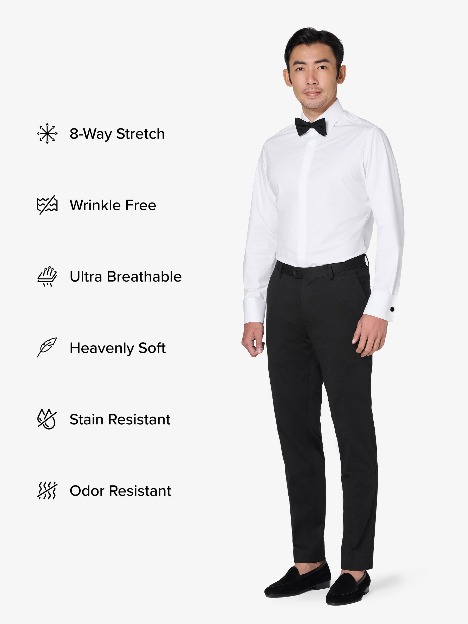 xShirt 5.0 Tuxedo - Covered Placket