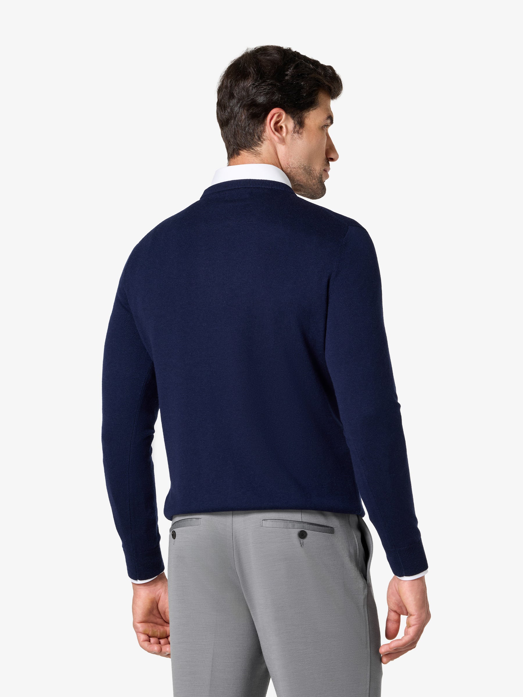 xSweater Merino Crewneck - Navy