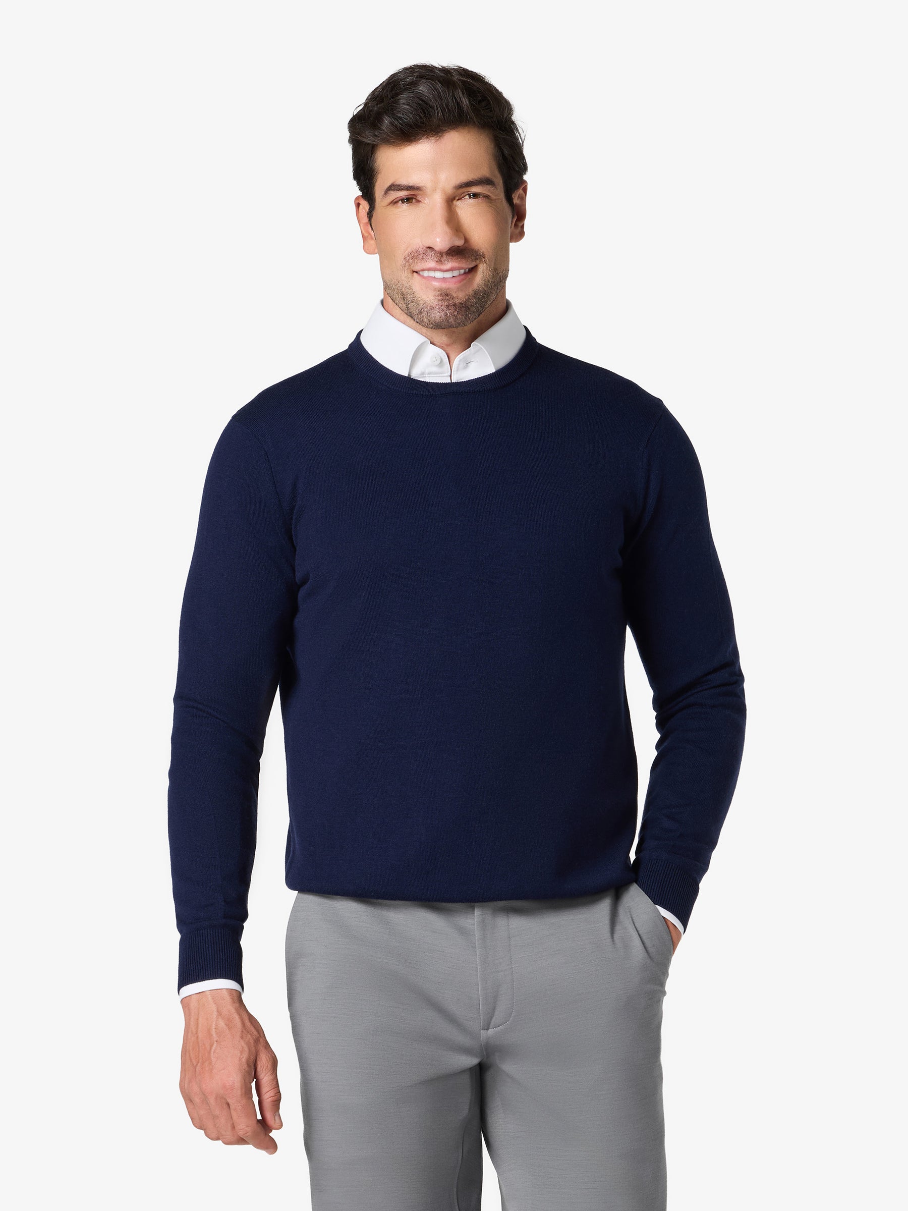 xSweater Merino Crewneck - Navy