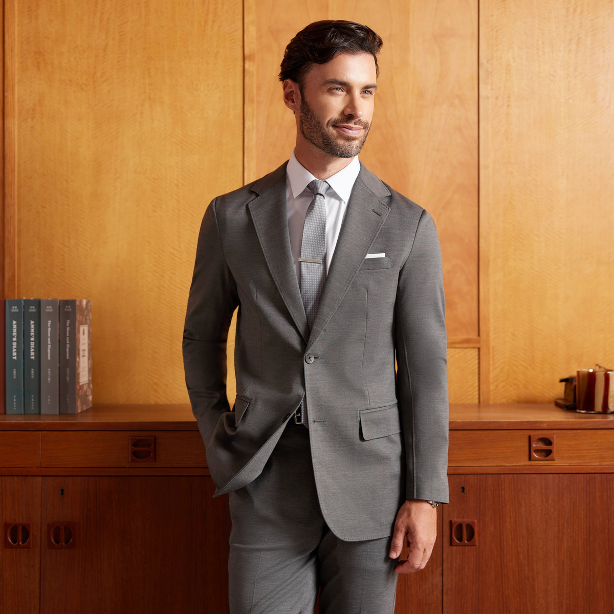 how long should a dress coat be Proper Suit Jacket Length: Short vs. Regular vs. Long