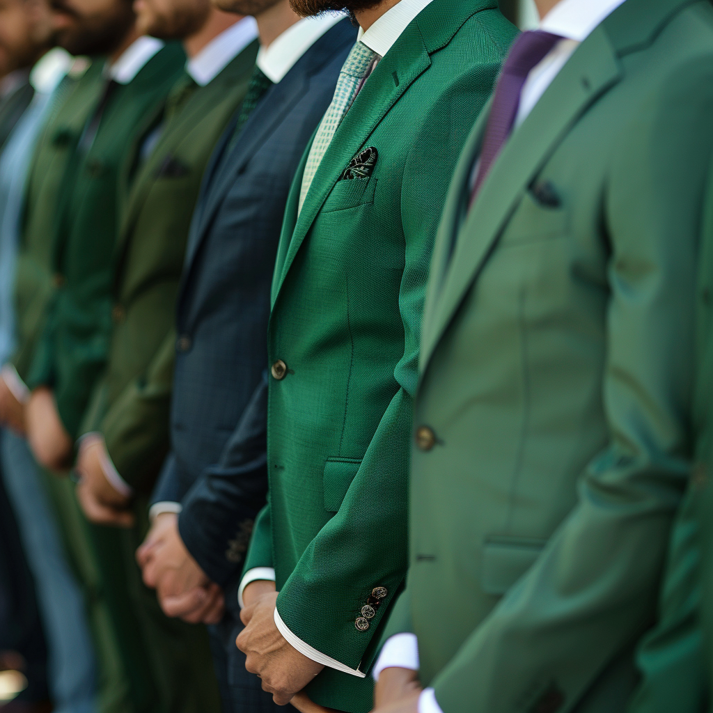 From Sage to Forest Green Suits: Choosing the Right Shade of Green Suit