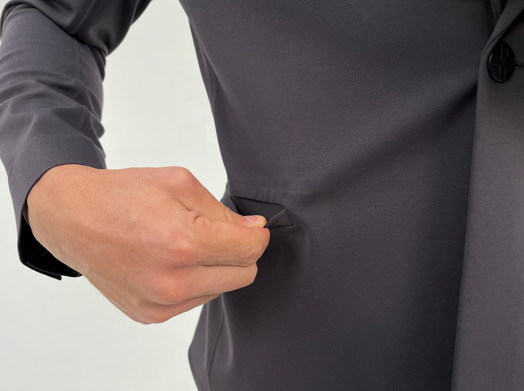 Mystery pocket inside suit jacket