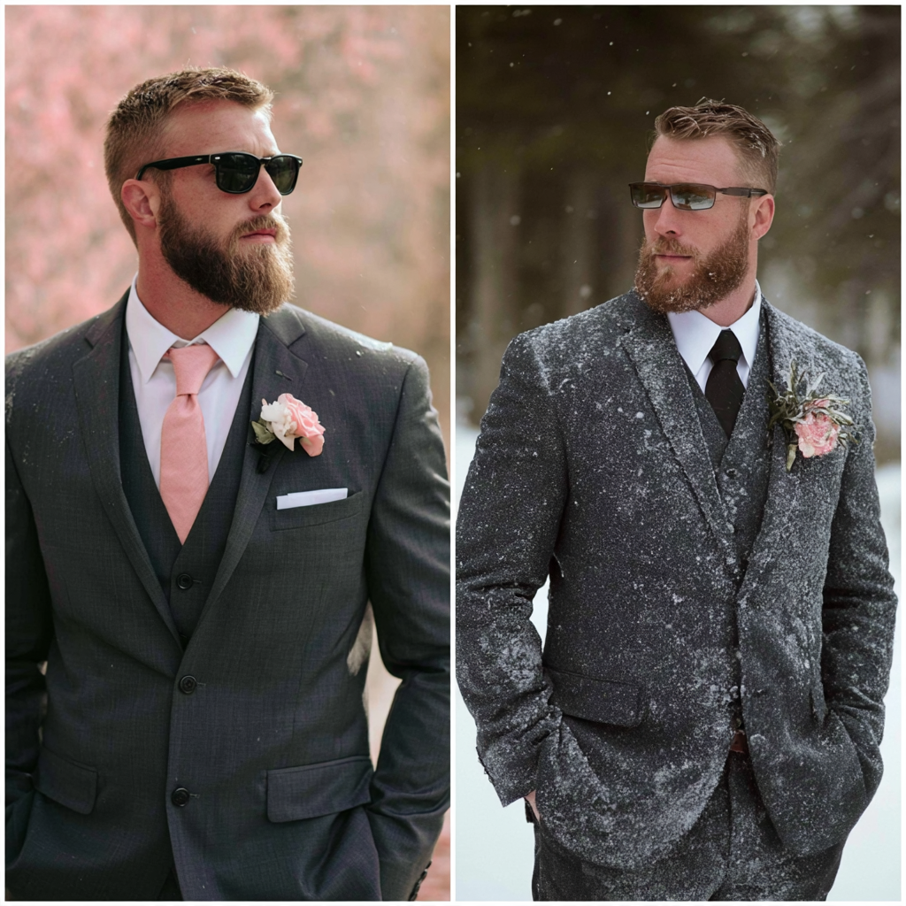What Color Suit for a Summer Wedding vs. Winter Wedding?