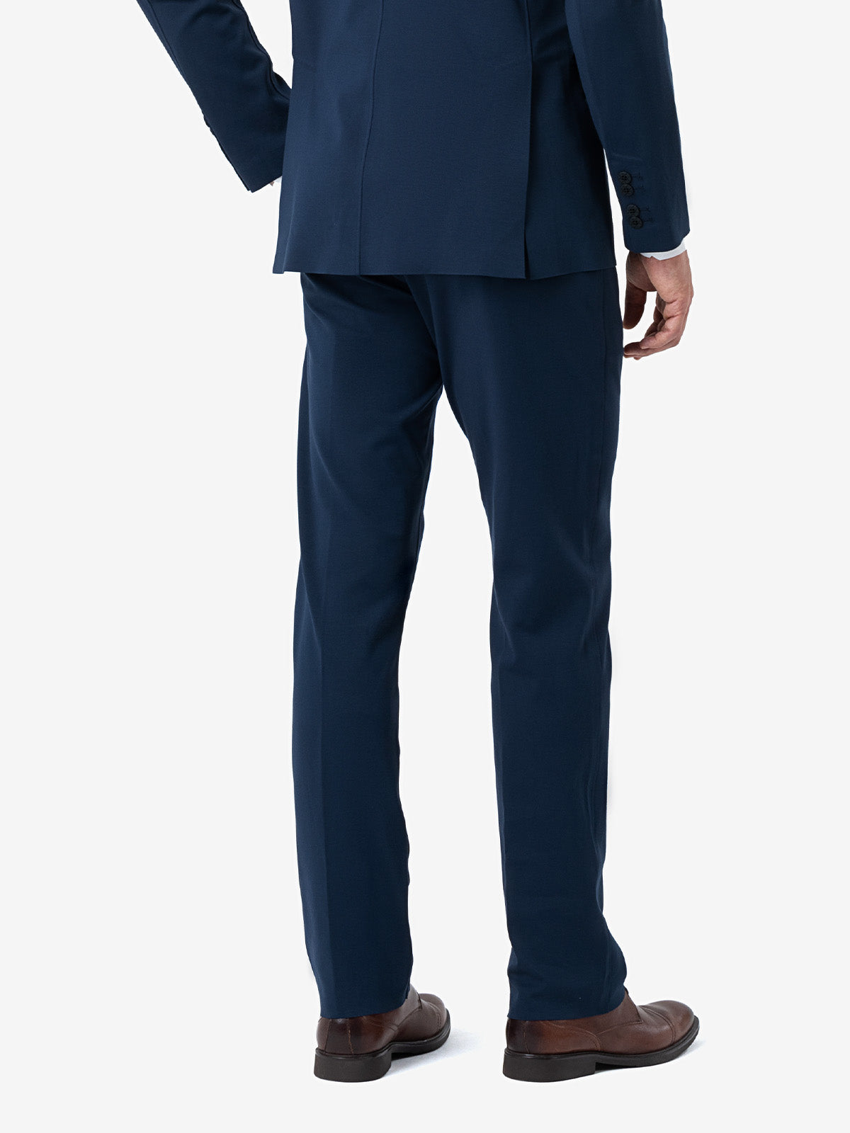 Navy blue suit pants