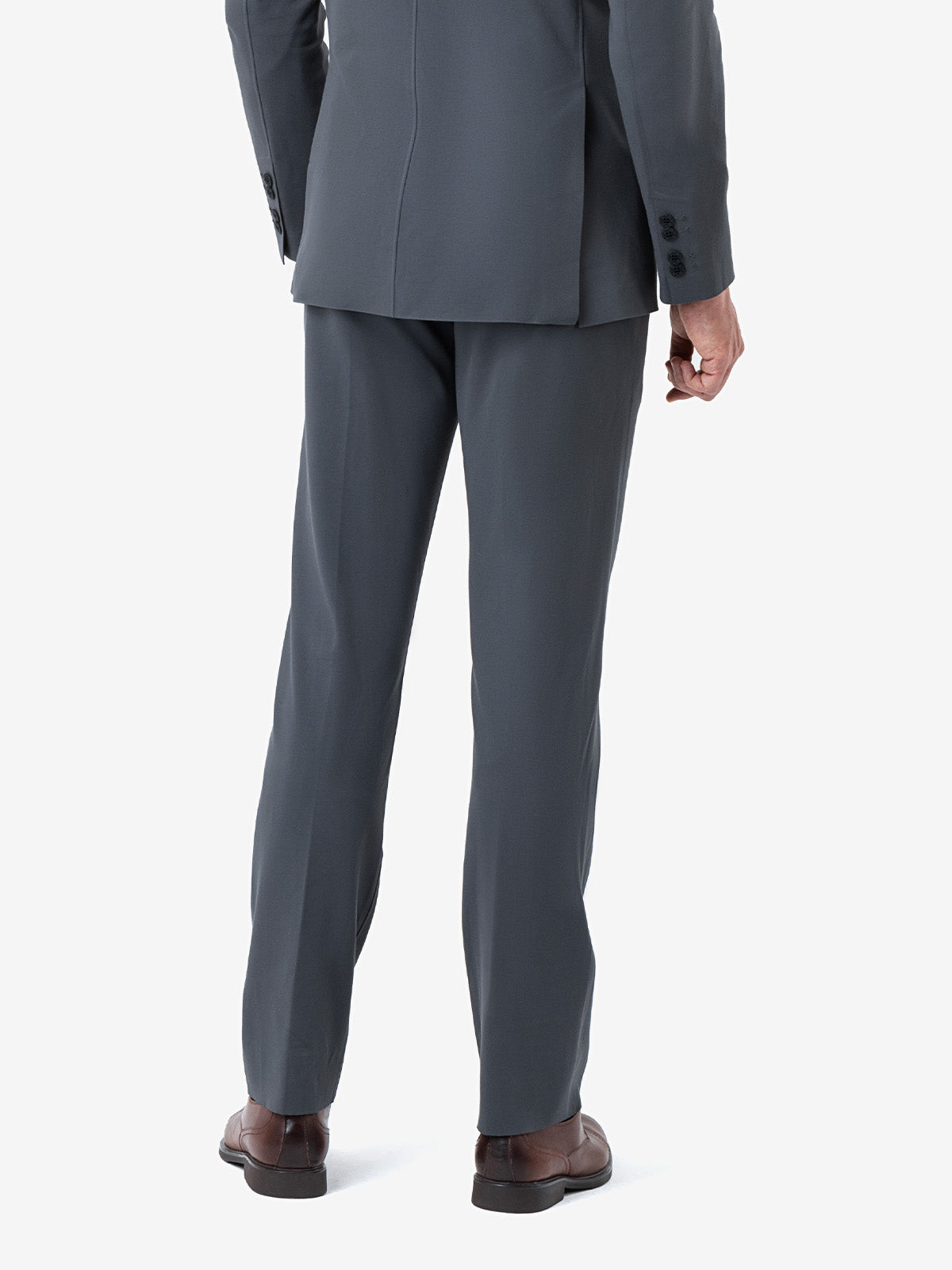 NEXT Suit: Trousers Charcoal Grey Men Trousers