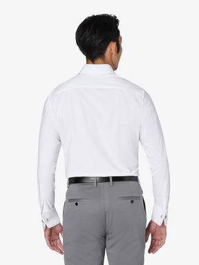 Men's Performance Dress Shirt - xShirt 5.0 French Cuff - White Men's Performance Dress Shirt - xShirt 5.0 French Cuff - White