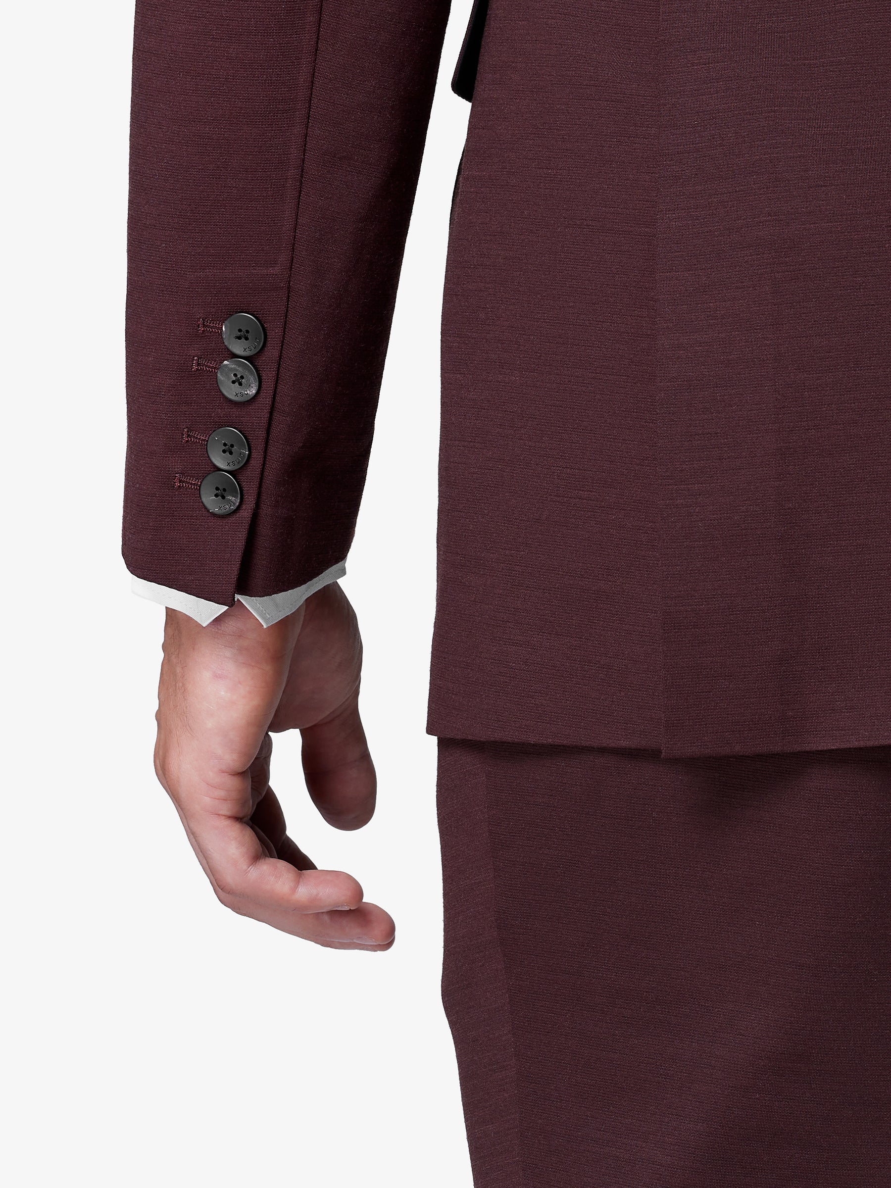 xSuit 5.0 Three-Piece - Burgundy