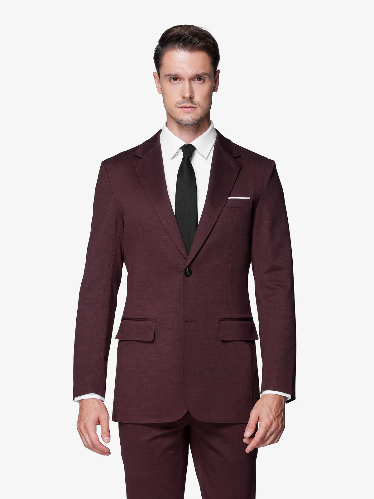 JELTOIN Mens Burgundy Slim Fit Mens Burgundy Suit For Casual And Formal  Occasions Perfect For Weddings And Parties From Cukoula, $93.11 | DHgate.Com
