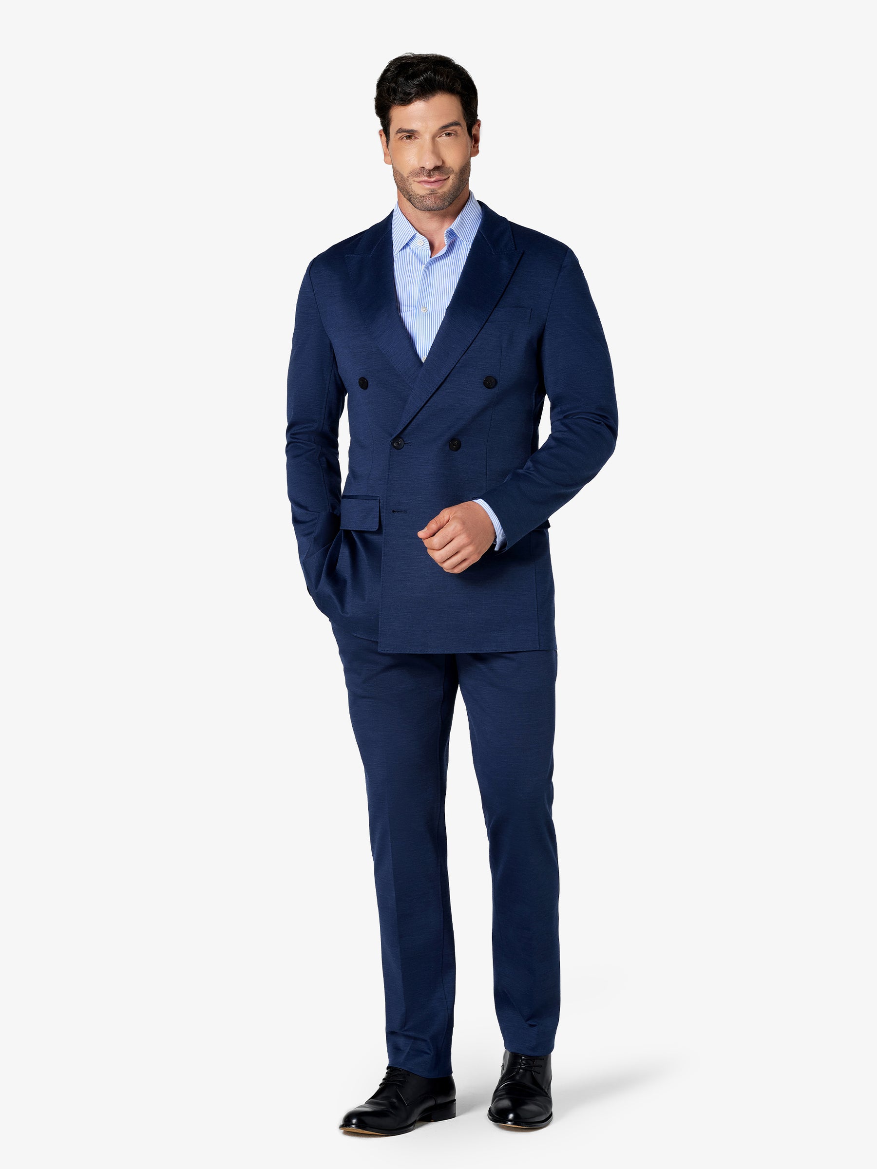 xSuit 5.0 Double-Breasted - Mid-Blue