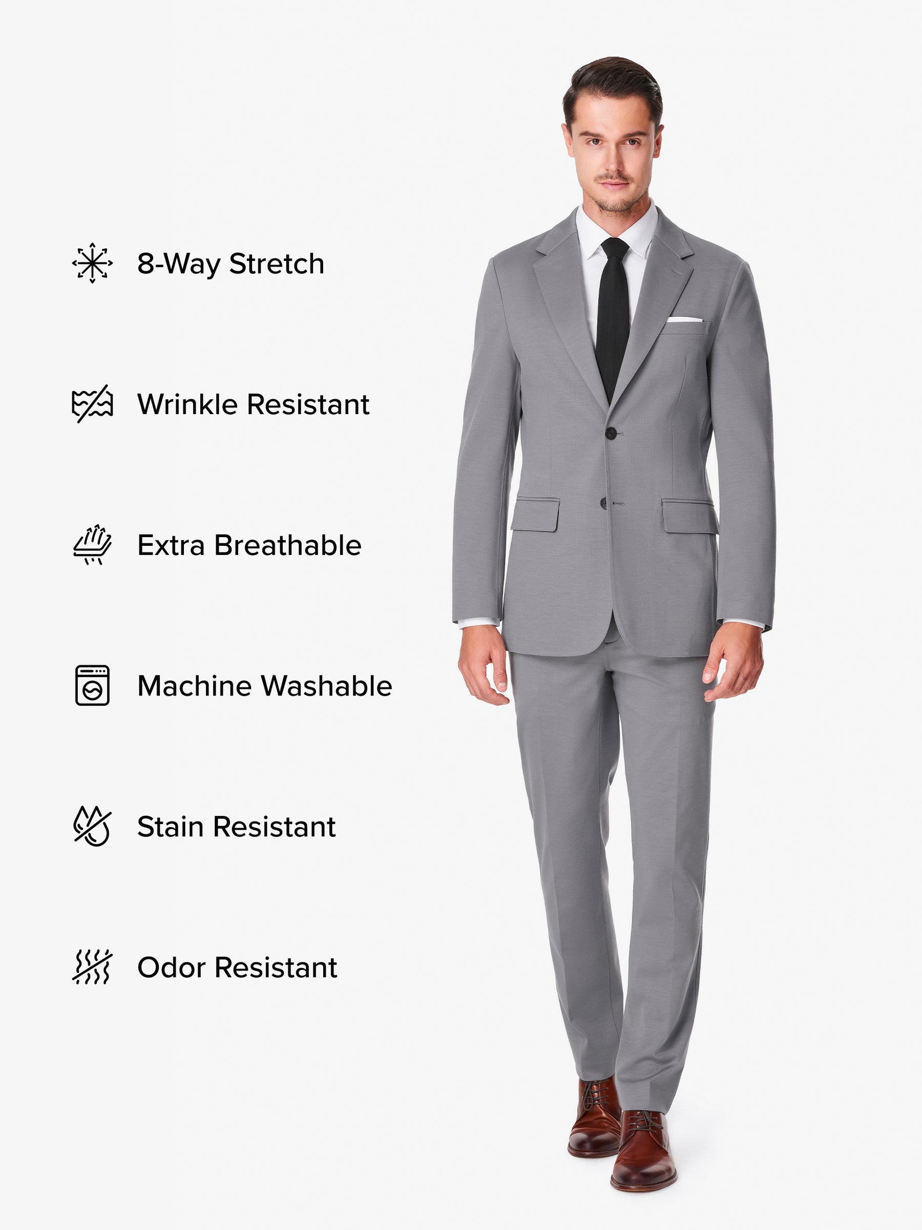 xSuit 5.0 - Light Grey