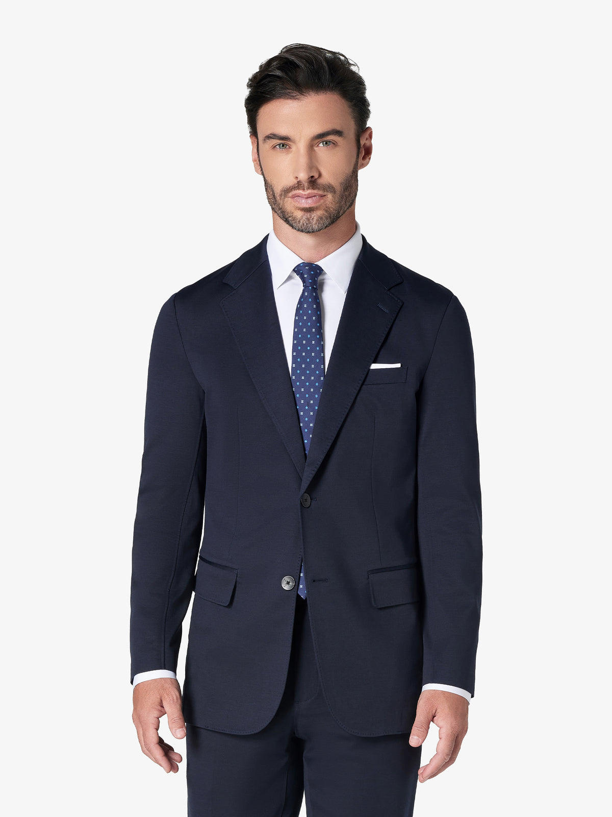 Coats Near Me JOS A BANK TRAVELER TAILORED FIT GREY WOOL BLAZER