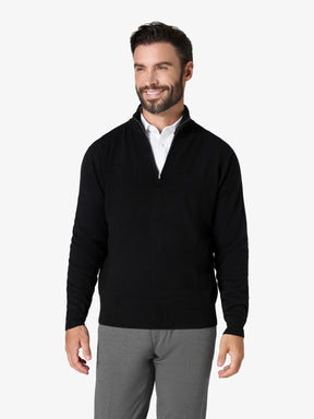 xSweater Half-Zip - Black