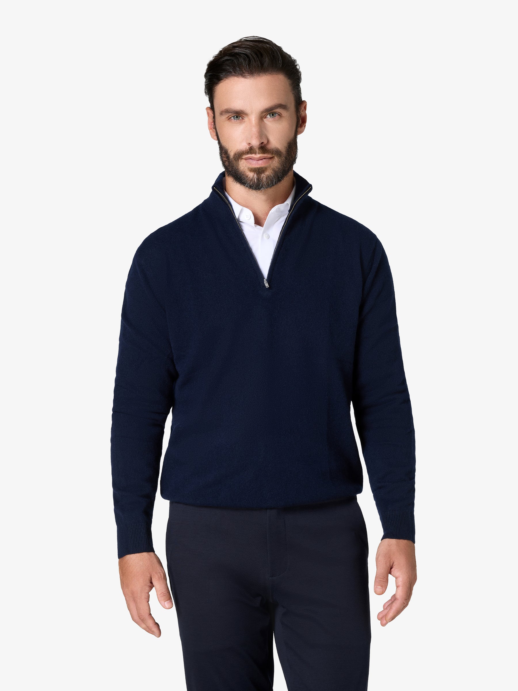 xSweater Half-Zip - Navy