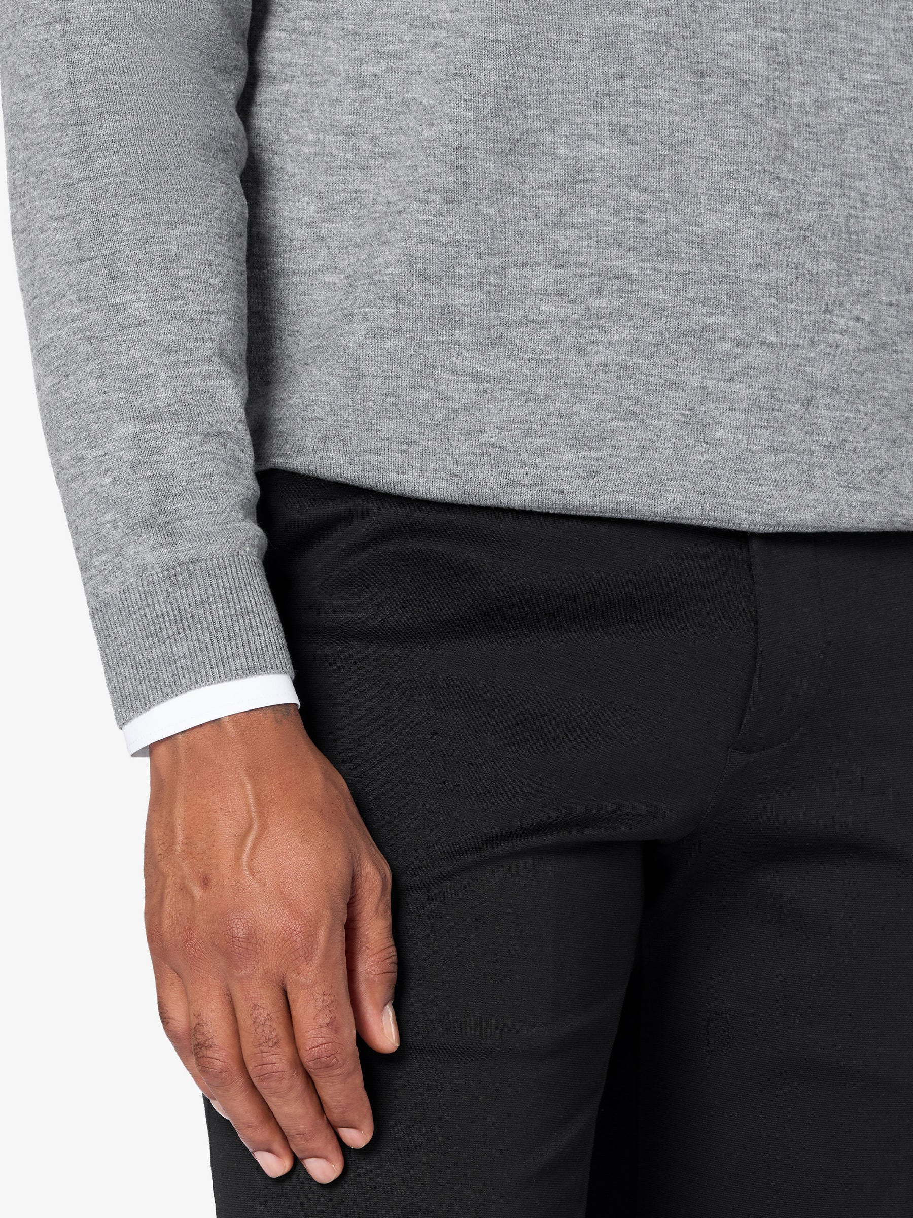 xSweater Merino Crewneck - Light Grey