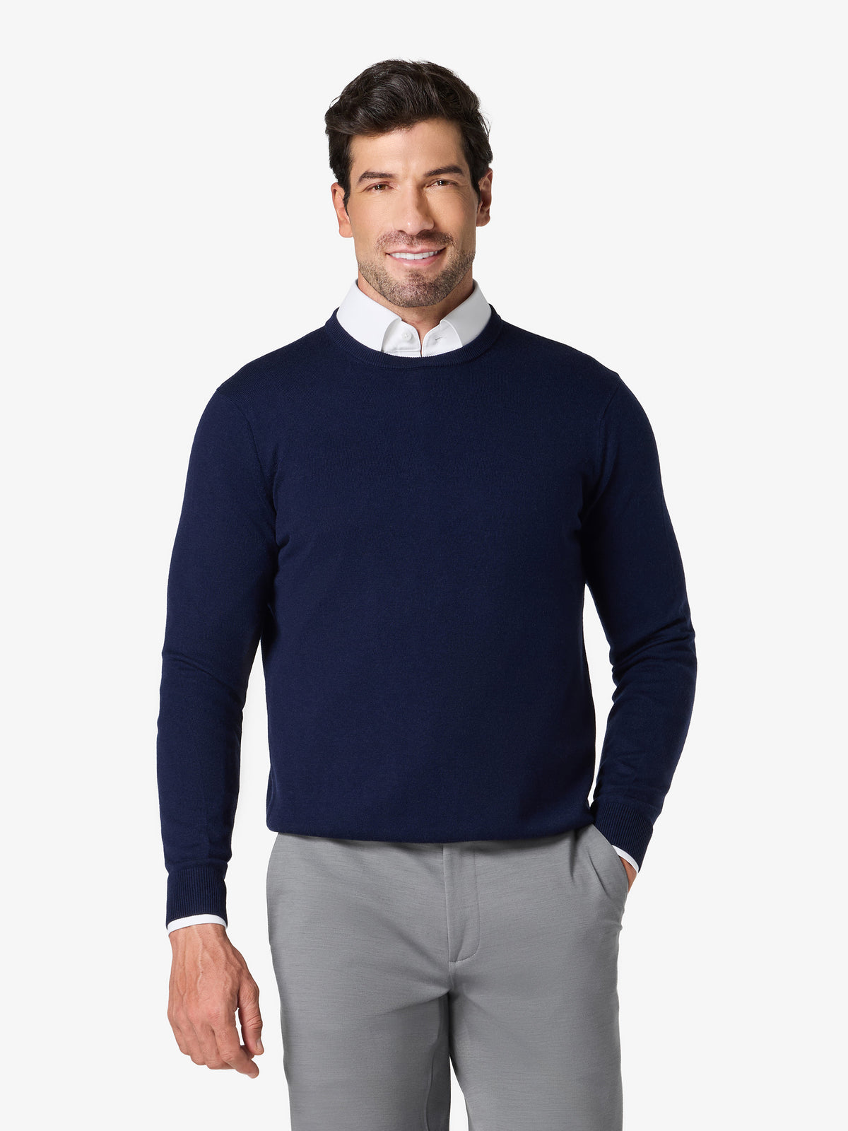 xSweater Merino Crewneck - Navy