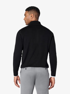 xSweater Merino Half-Zip - Black