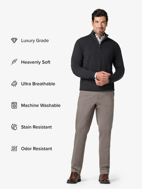 xSweater Merino Half-Zip - Charcoal