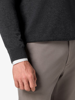 xSweater Merino Half-Zip - Charcoal