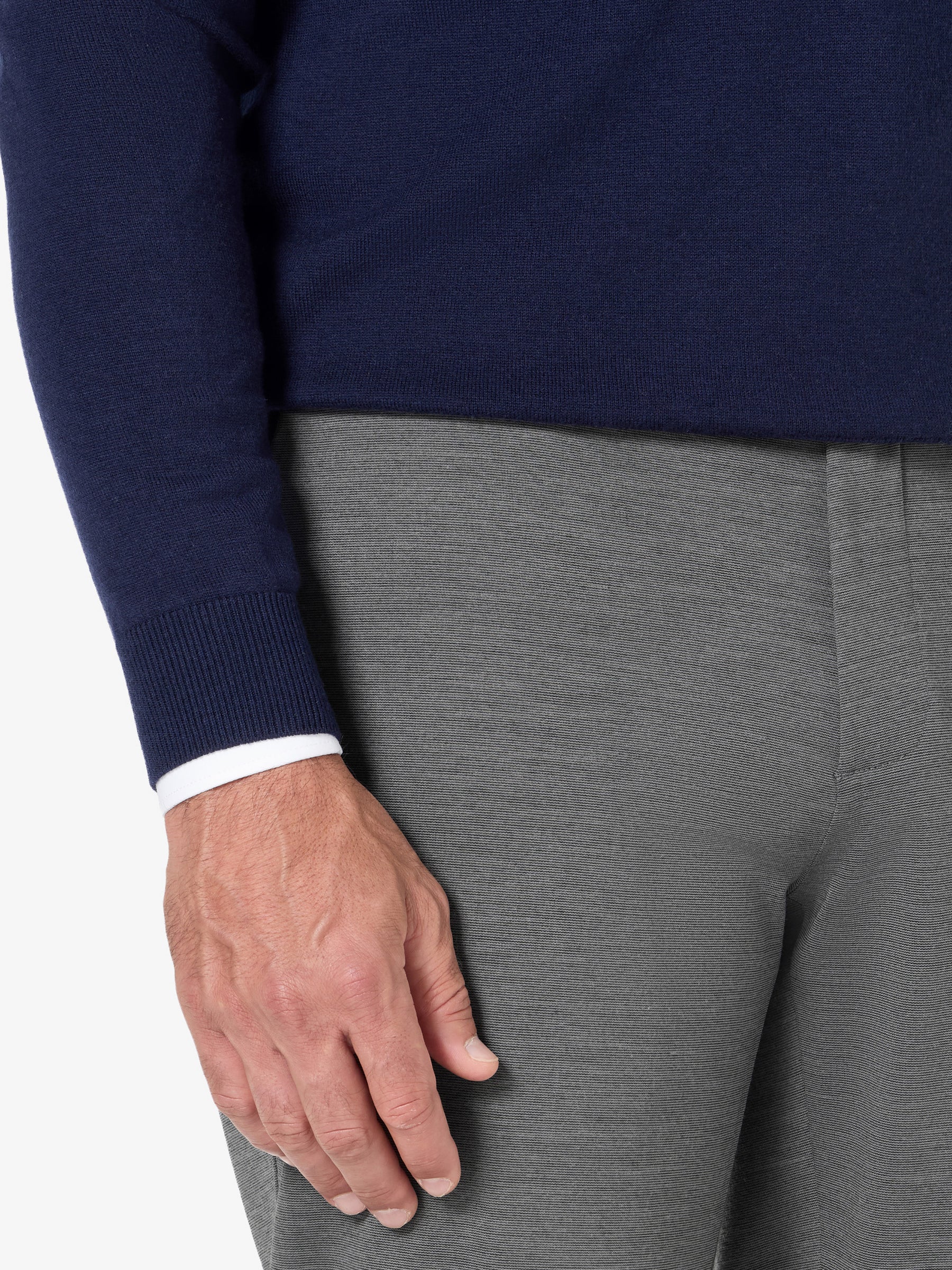 xSweater Merino Half-Zip - Navy