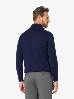 xSweater Merino Half-Zip - Navy
