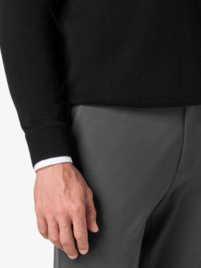 xSweater Merino V-Neck - Black
