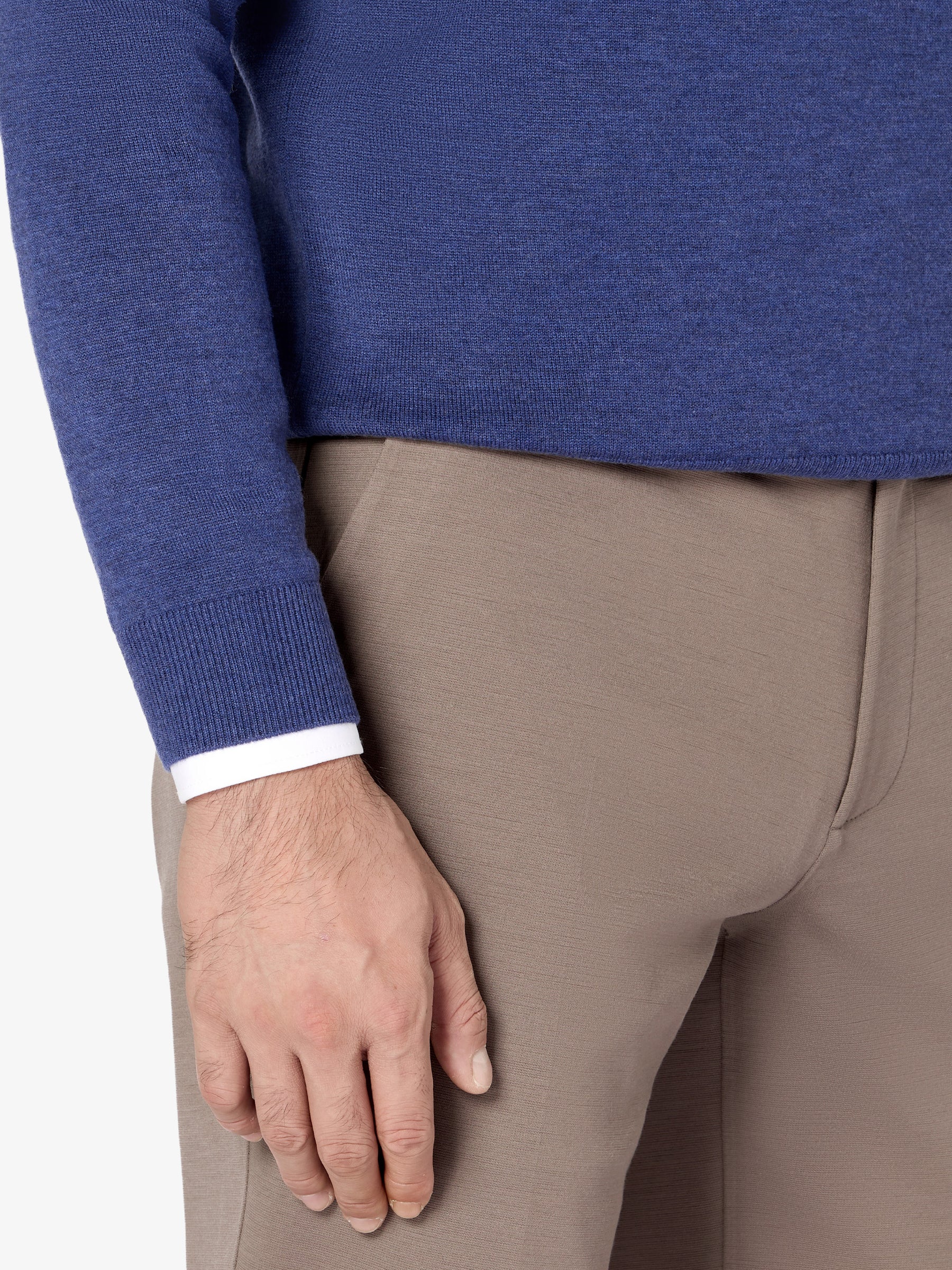 xSweater Merino V-Neck - Blue