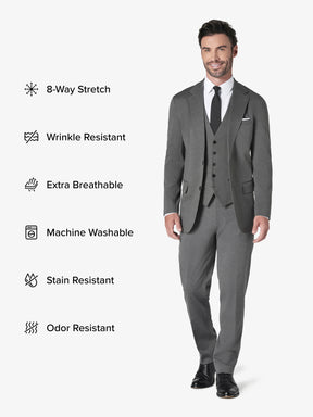 xSuit 5.0 Three-Piece - Mid-Grey