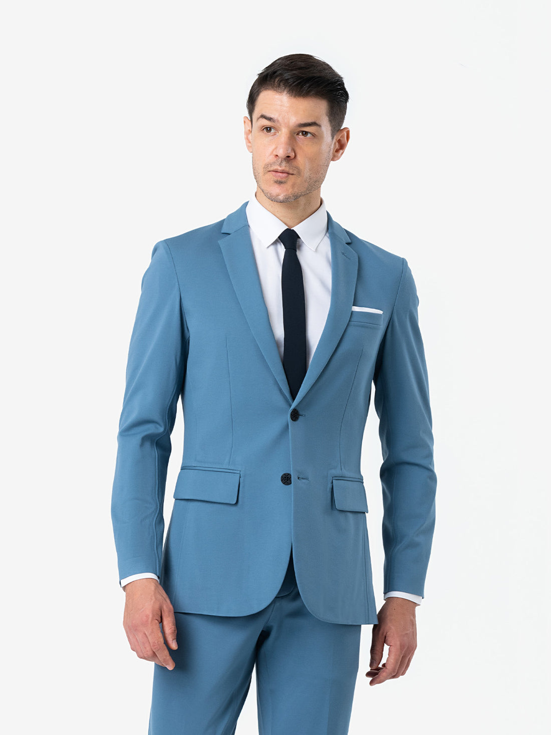 xSuit 4.0 Light Blue Super Stretch & Machine Washable Men's Suit